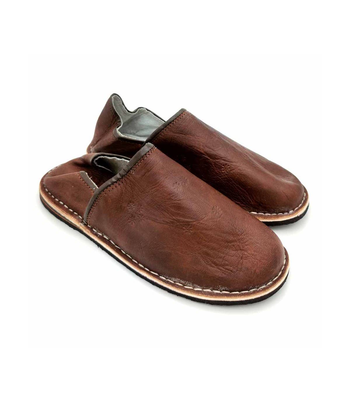 Babuchas de cuero de marruecos-4