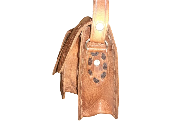 Bolso labrado vacuno tira Mediano-5