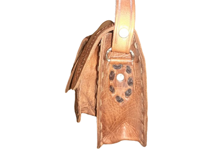 Bolso labrado vacuno tira Mediano-5