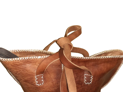 Bolso Mujer  Vacuno hilo blanco Mediano-9