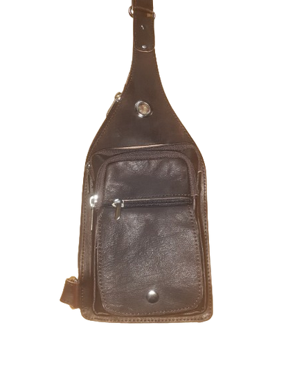 Bandolera cruzada triangular