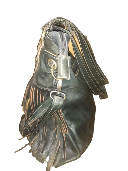 Bolso con flecos de asa