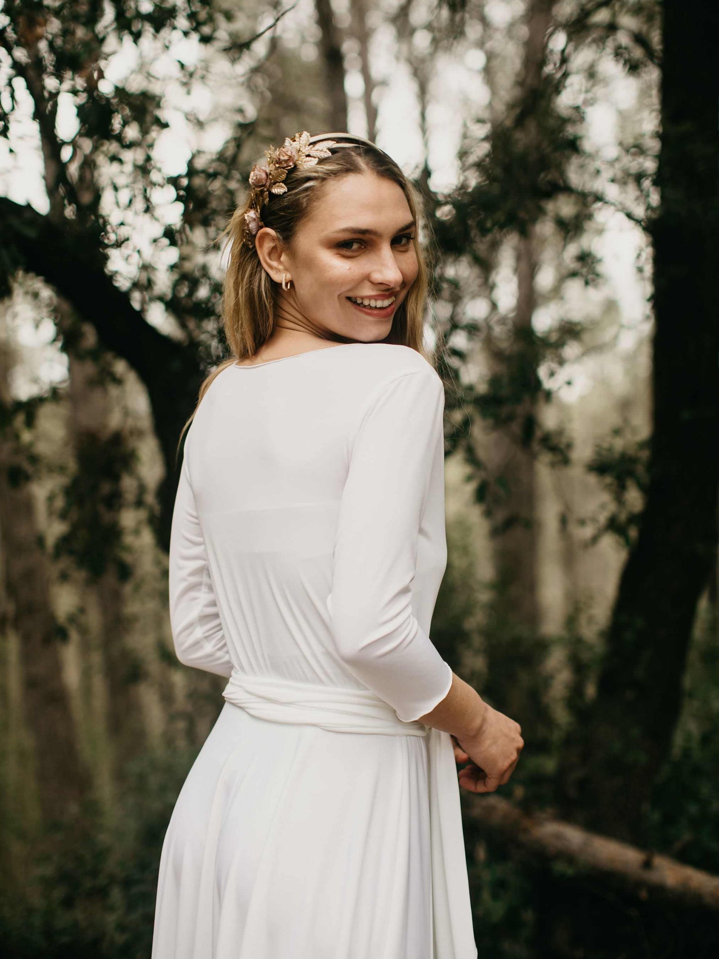 INFINITY MAXI DRESS NOVIA MANGA 3/4