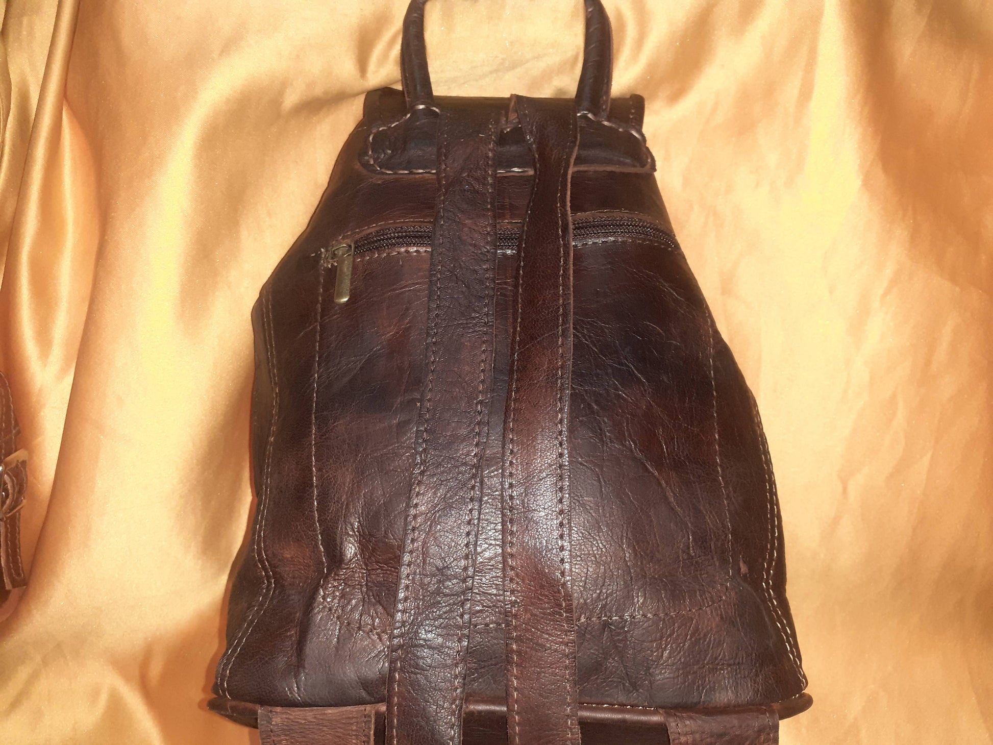 Mochila Marrakech Pequeña Marron-3