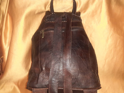 Mochila Marrakech Pequeña Marron-3
