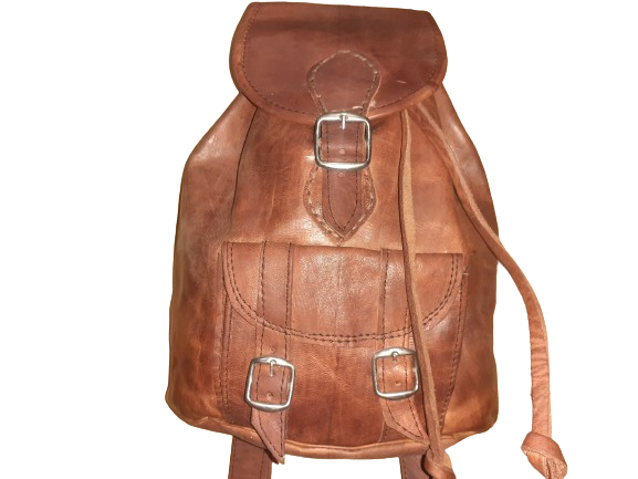 Mochila Marrakech Pequeña Marron-0