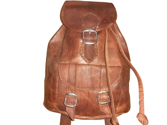 Mochila Marrakech Pequeña Marron-0