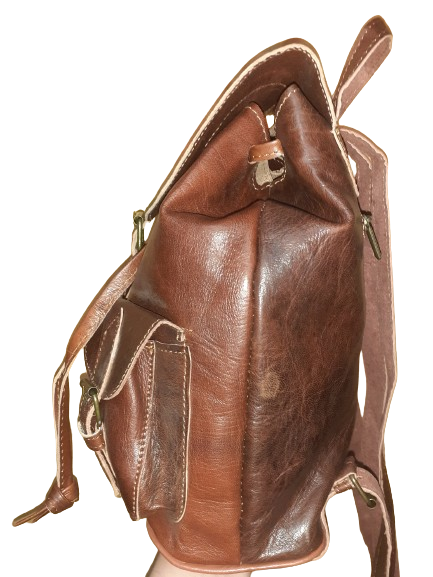 Mochila Fez doble bolsillo mediano sol  de colores