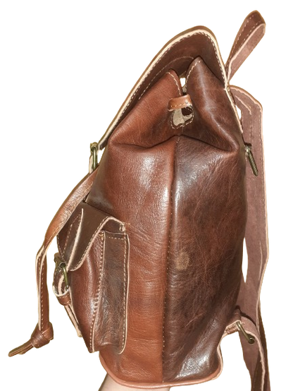 Mochila Fez doble bolsillo mediano sol  de colores