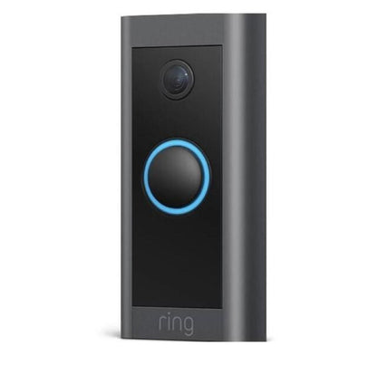 Ring Video Doorbell Wired - Black - HD Video - Advanced Motion Detecti
