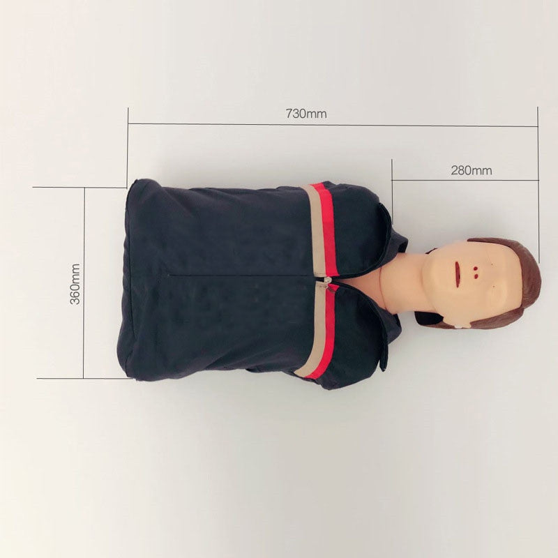 70x22x34cm Bust CPR Training Manikin Professional Nursing Training ATT-5