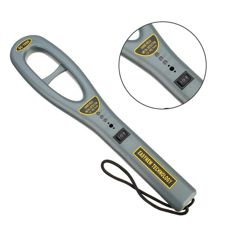 GC101H Portable Hand Held Metal Detector Body Scanner-0
