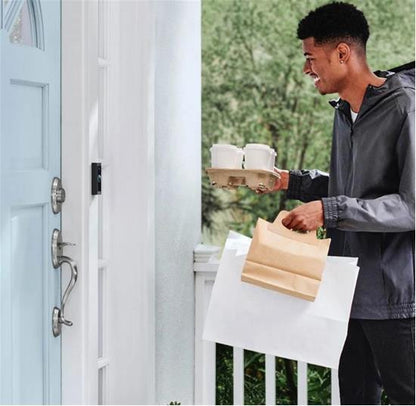 Ring Video Doorbell Wired - Black - HD Video - Advanced Motion Detecti