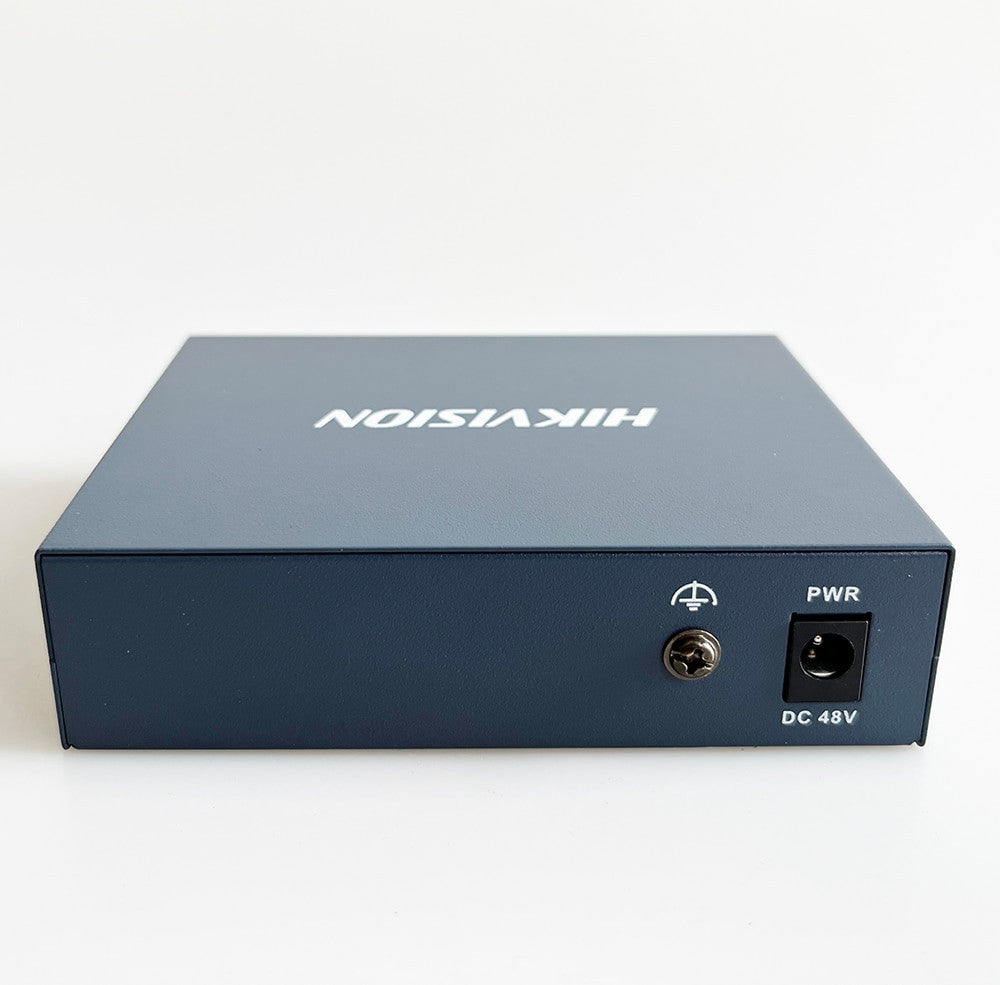 Hikvision 4 Ports Fast Ethernet Smart POE Switch 48VDC RJ45 10/100 Mbps-1