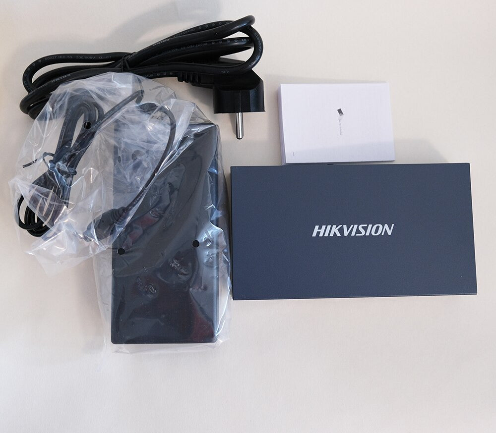 Hikvision Smart 8 Ports POE Switch Fast Ethernet 48VDC RJ45 10/100 Mbps-1